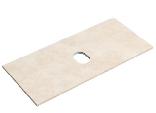 Столешница для ванной комнаты Sancos TT100A2 100см без отверстия под смеситель kreman